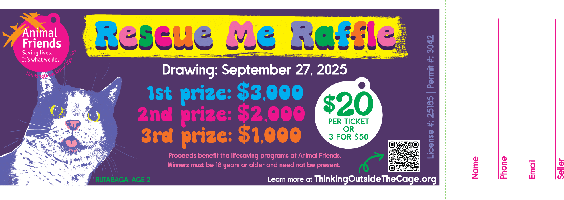 Rescue Me Raffle 2025
